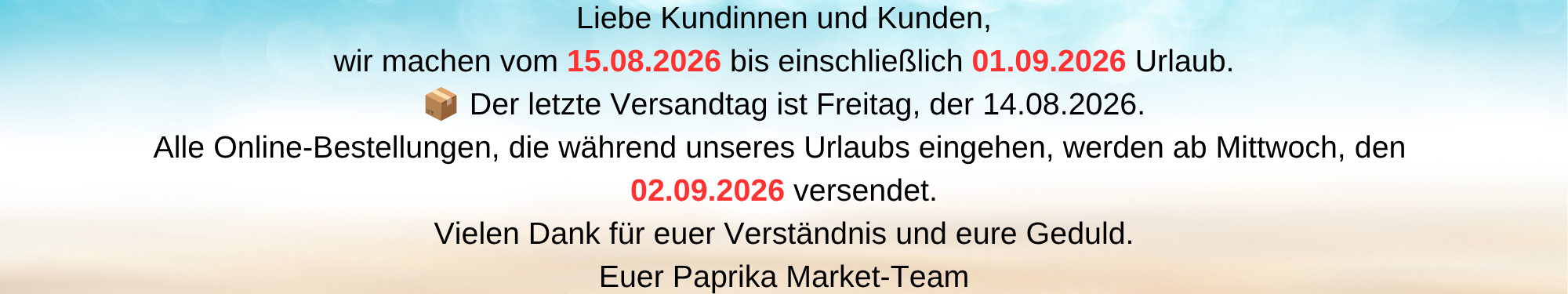 Urlaub