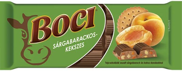 Milchschokolade Aprikose-Kekse / Sargabarack-Keksz 90 g / Boci /