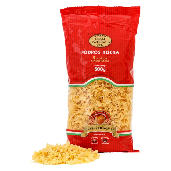 Fleckerl-Nudeln mit 4 Eiern / Fodros nagykocka teszta 500gr Izsaki