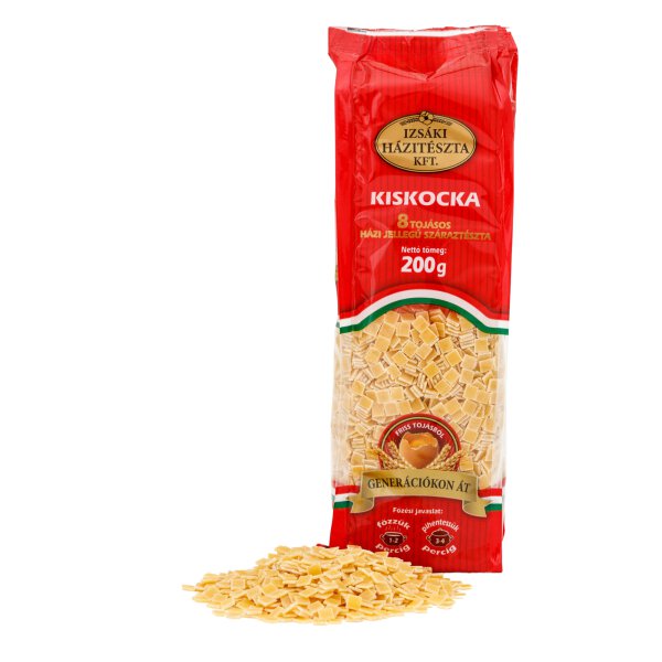 Kleine Würfel-Nudeln mit 8 Eiern / Kiskocka teszta 200gr Izsaki