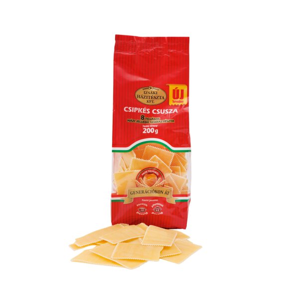 Gezackte Maltagliati-Nudeln mit 8 Eiern / Csipkes csuszateszta 200gr Izsaki