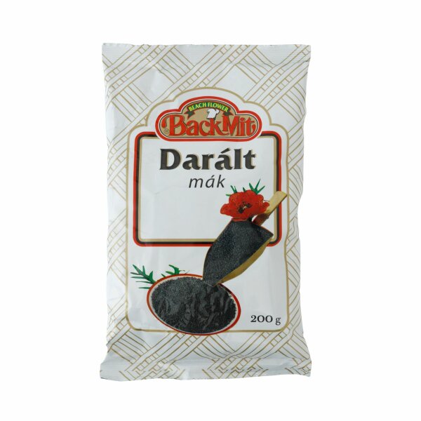 Mohn gemahlen / Daralt Mak 200 gBackmit