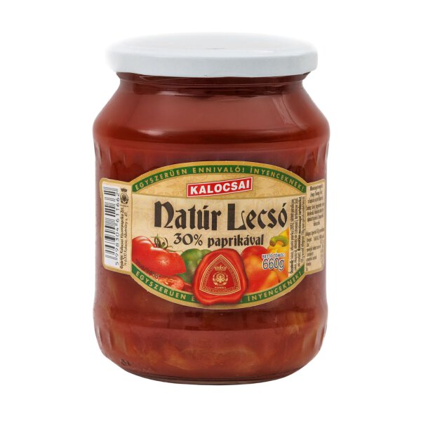 Kalocsai Letscho / Natur Lecso 660 g