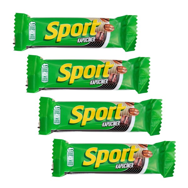 Sport Kapuciner Riegel 4 x 31g