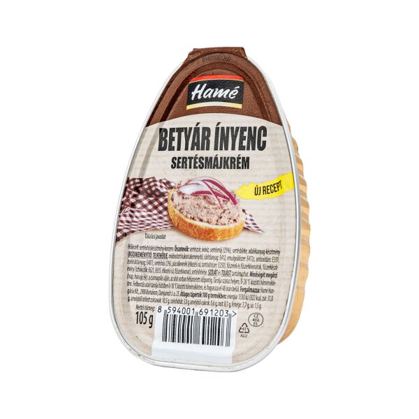 Hame Betyar Inyenc Schweineleberpastete 105g
