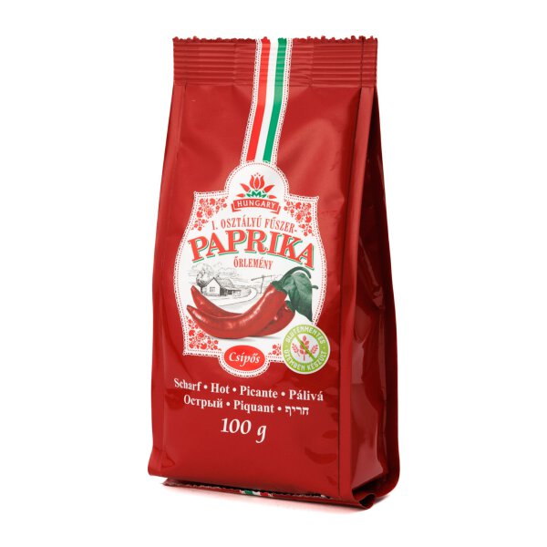 Chili Trade Scharfes Paprikapulver  / Csipös füszerpaprika örlemeny 100 g