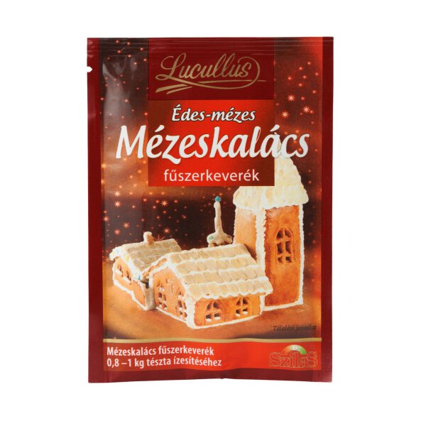 Lebkuchen Gewürzmischung / Mezeskalacs füszerkeverek 14g Lucullus