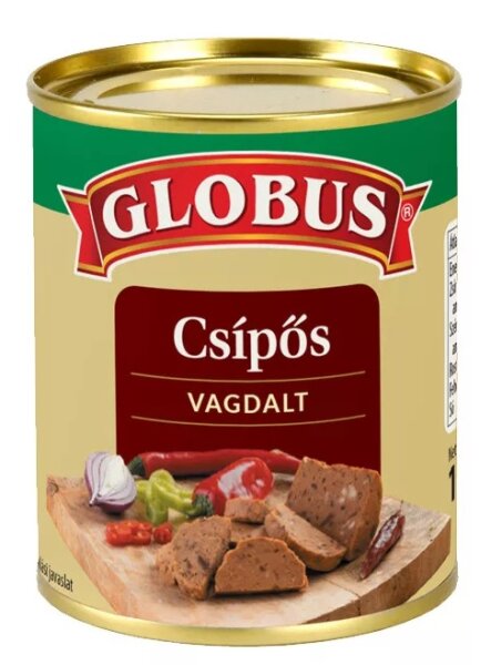 Scharfes Frühstücksfleisch / Csipös Vagdalt / Globus /
