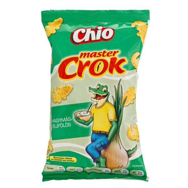 Chio Master Croc Käse-Sauerrahm / Hagymas Tejfölös 40g
