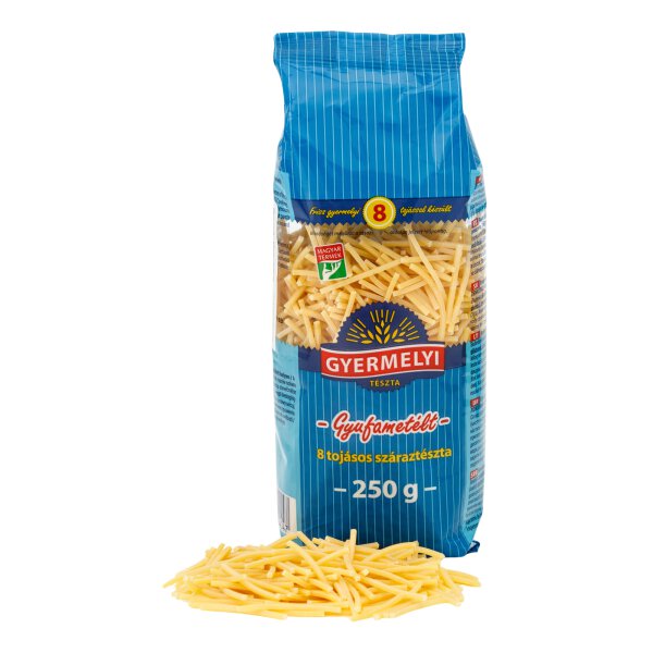 Streichholz-Nudeln mit 8 Eiern / Gyufametelt teszta 250g Gyermelyi
