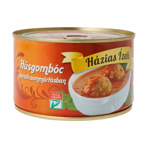 Fleischbällchen in Tomatensauce / Husgomboc Paradicsommartasban 400 g / Hazias Izek /