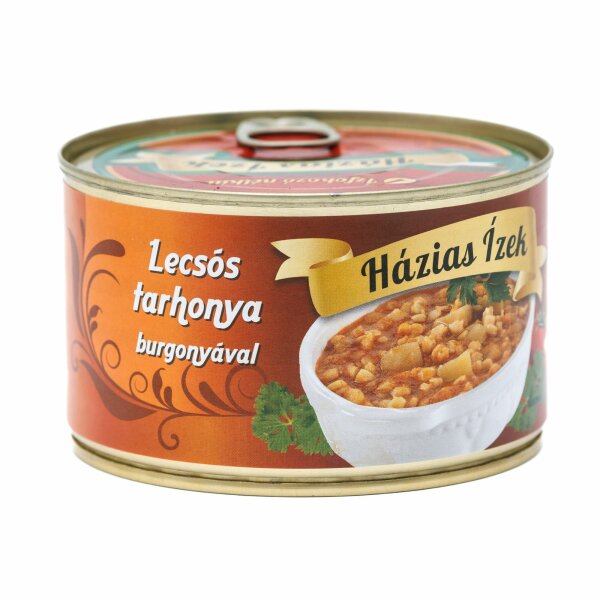 Eiergraupen mit Letscho und Kartoffeln / Lecsos Tarhonya Burgonyaval 400 g / Hazias Izek /