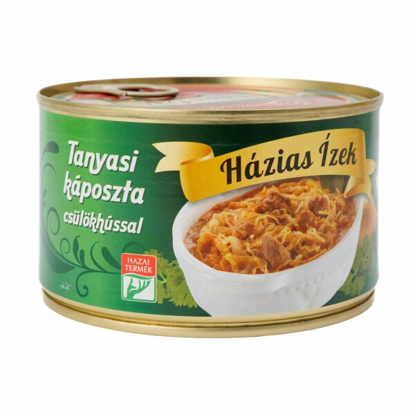 Sauerkraut mit Schweinehaxe / Tanyasi Kaposzta Csülökhussal 400 g / Hazias Izek /