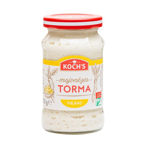 Kochs Meerrettich Mayonnaise / Majonezes Torma 200g
