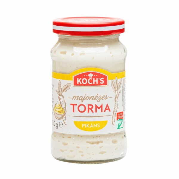 Meerrettich Mayonnaise / Majonezes Torma 200 g / Kochs /