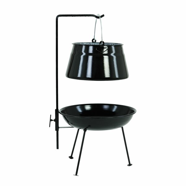 Feuerschale mit Kesselhalterung