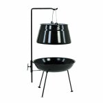 Feuerschale mit Kesselhalterung