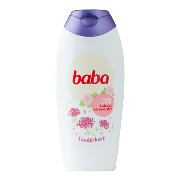 Baba Duschgel Holunder-Rosenwasser /  Bodza-Rozsaviz 400ml