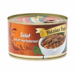 Weisse Bohnen mit mariniertem Rindfleisch / Solet Pacolt...