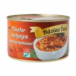 Eiergraupen mit Kartoffeln und scharfer Wurst /...