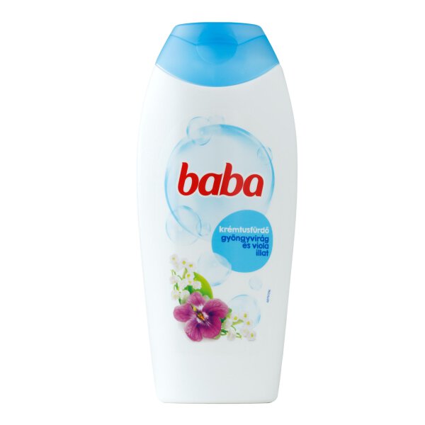 Baba Duschgel Maiglöckchen-Levkoje /  Gyöngyvirag-Viola 400ml