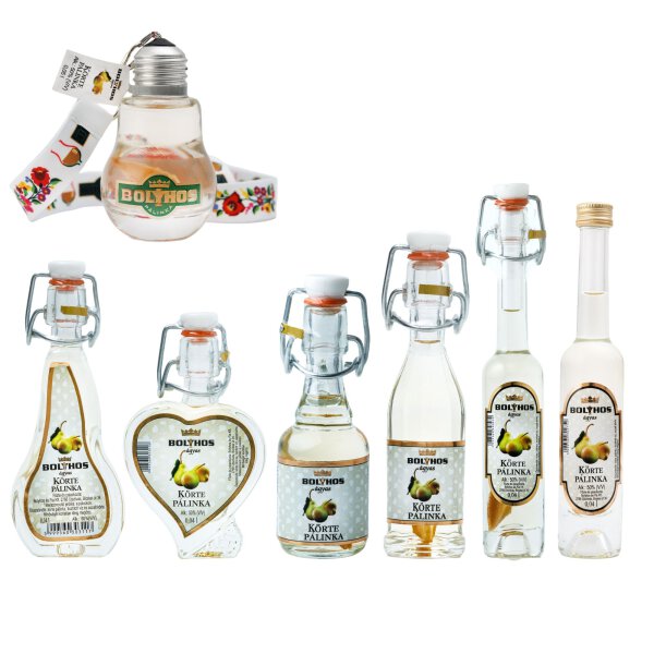 Bolyhos Birne / Körte palinka 50%