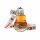 Bolyhos Sauerkirsche / Ciganymeggy palinka 50 % 0,05 l Glühbirne Flasche