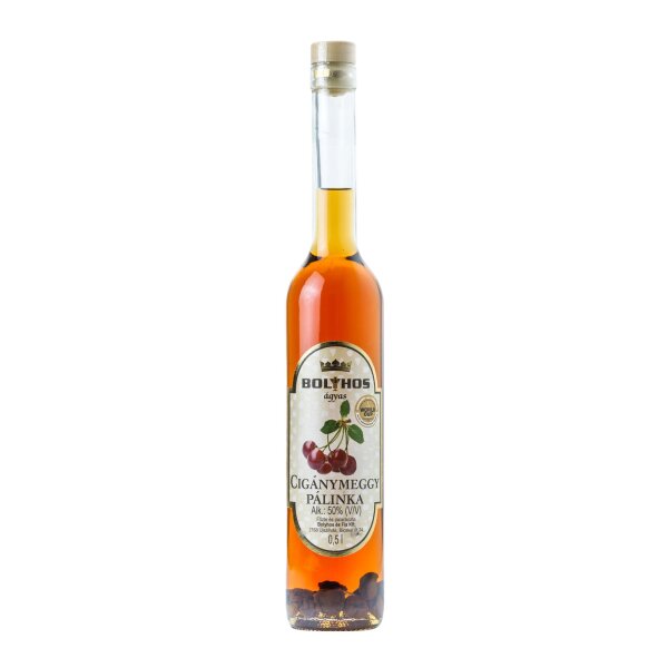 Bolyhos Sauerkirsche / Ciganymeggy palinka 50 % 0,5 l