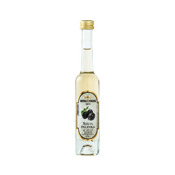 Bolyhos Pflaumen / Szilva pálinka 50% 0,04 l Platin Flasche