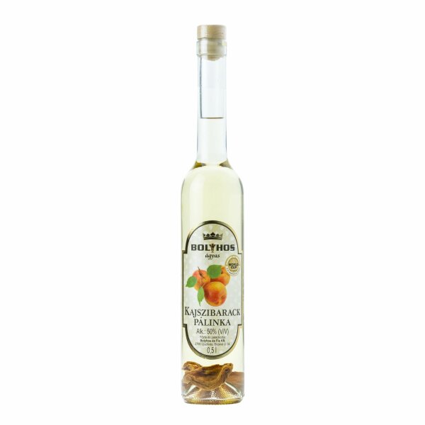 Bolyhos Aprikosen / Kajszibarack Palinka 50% 0,5l