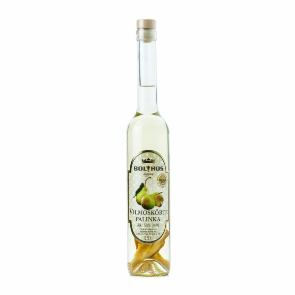 Bolyhos Williamsbirne / Vilmoskörte Palinka 50% 0,5l