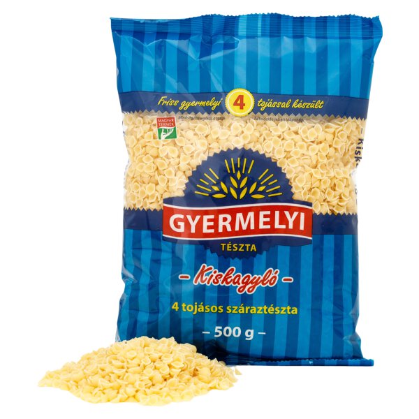 Kleine Muschel-Nudeln mit 4 Eiern / Kiskagylo teszta 500g Gyermelyi
