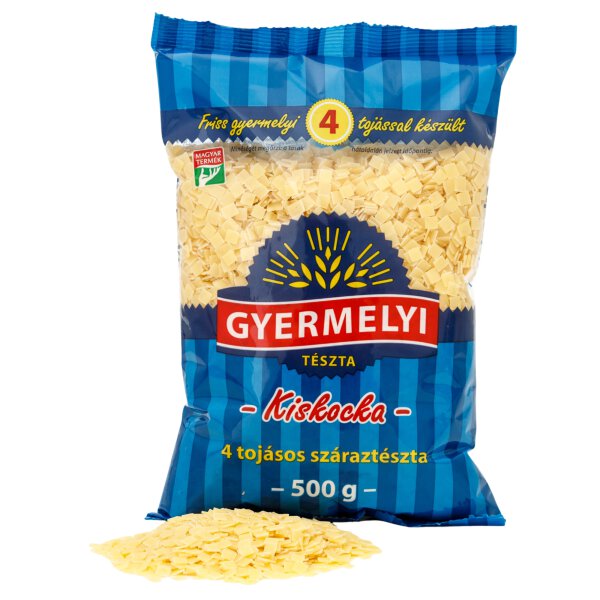 Kleine Würfel-Nudeln mit 4 Eiern / Kiskocka teszta 500g Gyermelyi