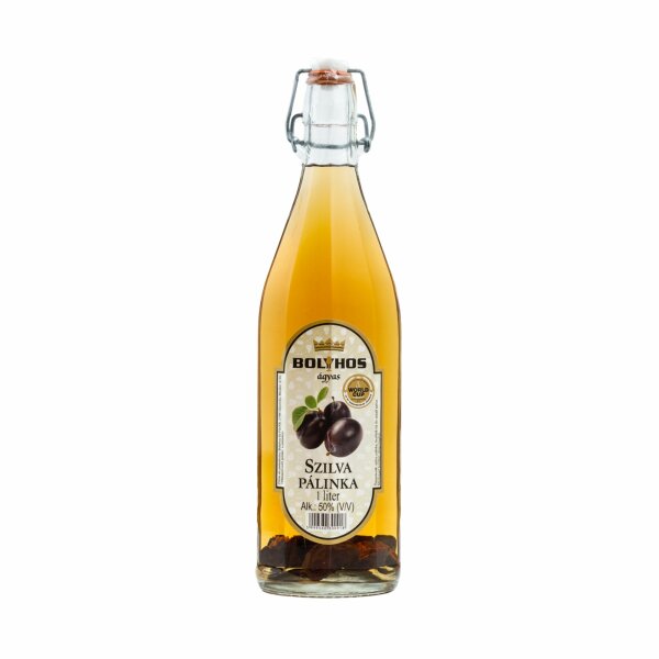 Bolyhos Pflaumen / Szilva pálinka 50% 1 l