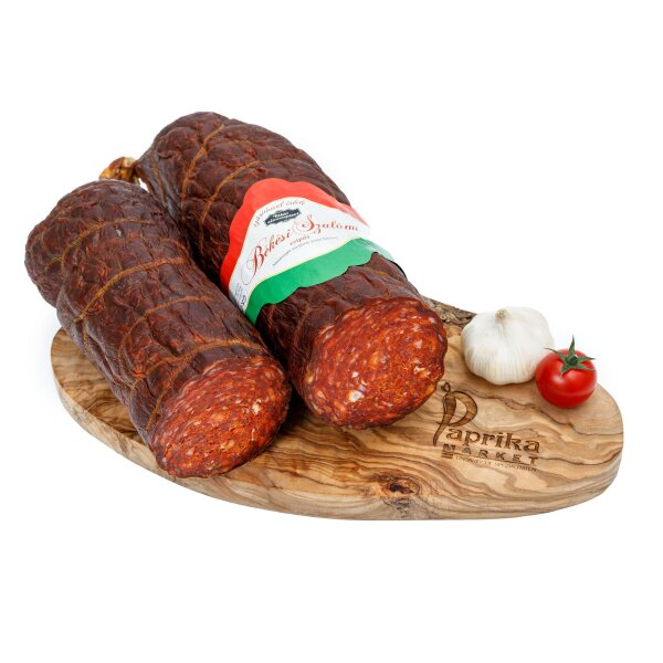 Bekesi Husmanufaktura Schweinesalami im Rinderdarm / Marhabeles szalami 1kg