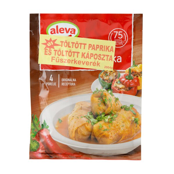 Kohlroulade oder Gefüllte Paprika Gewürzmischung / Töltött Paprika es Töltött Kaposzta Füszerkeverek für 60g Aleva