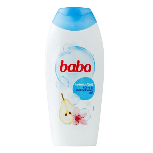 Baba Duschgel Birne-Pfirsichblüten / Körte Barackvirag 400 ml