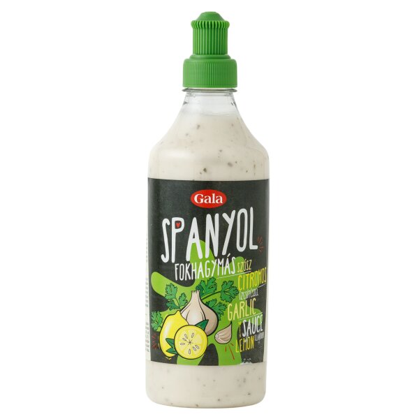 Spanische Knoblauchsoße  / Spanyol fokhagymas szosz 500ml Gala