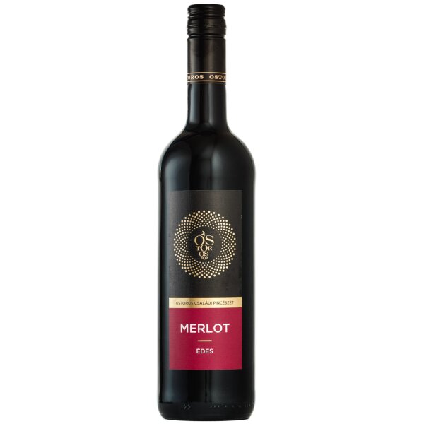 Merlot süß / edes  0,75 l / Ostoros /