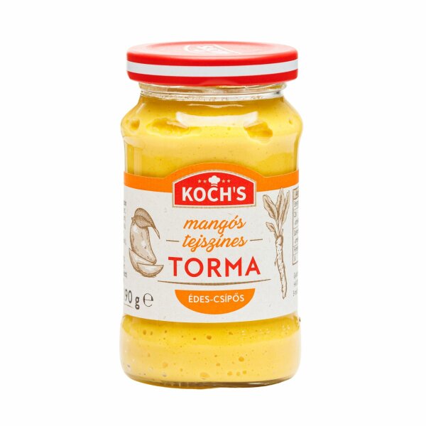 Mango-Sahne Meerrettich / Mangos-tejszines torma 190 g / Kochs  /