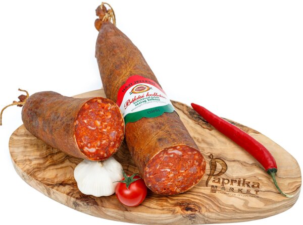 Salami scharf / Vastagkolbasz csipös 1 kg / Bekesi Husmanufaktura /