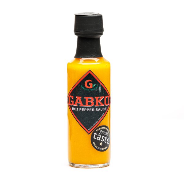 Hot Pepper Chili Soße 100ml gelb Gabko Chili