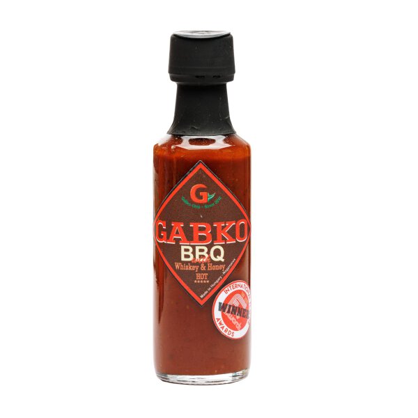 BBQ Whiskey & Honey Chili Soße 100ml Gabko Chili