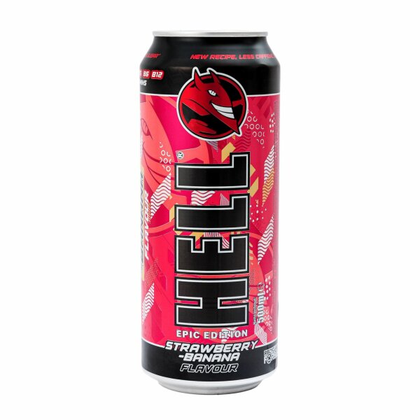 Hell Energy Strawberry Banana 500 ml