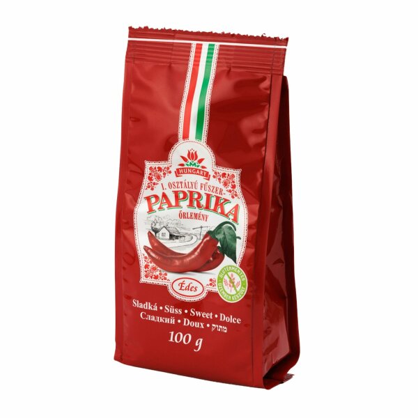 Chili Trade mildes Paprikapulver  / Csemege füszerpaprika örlemeny 100 g