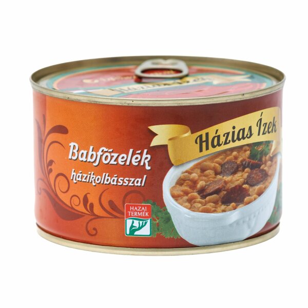 Hazias Izek Bohnengemüse mit Wurst / Babfözelek Hazikolbasszal 400 g