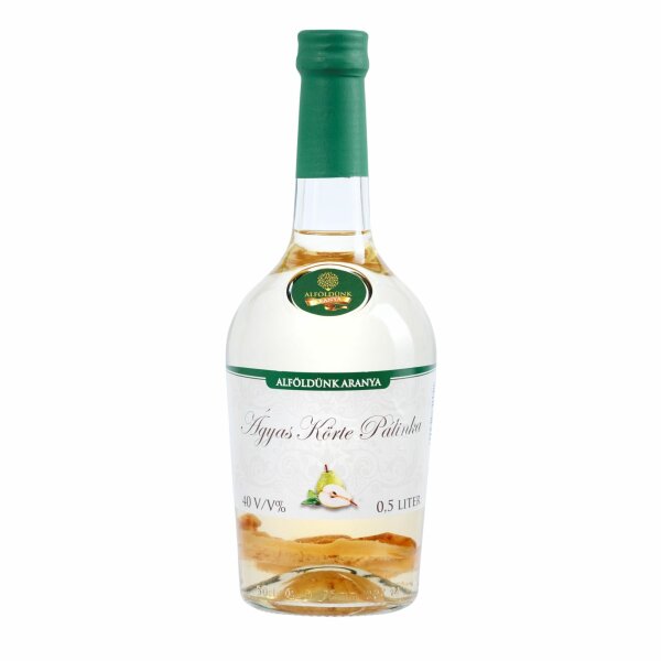 Alföldünk Aranya Birne / Körte palinka 40% 0,5 l