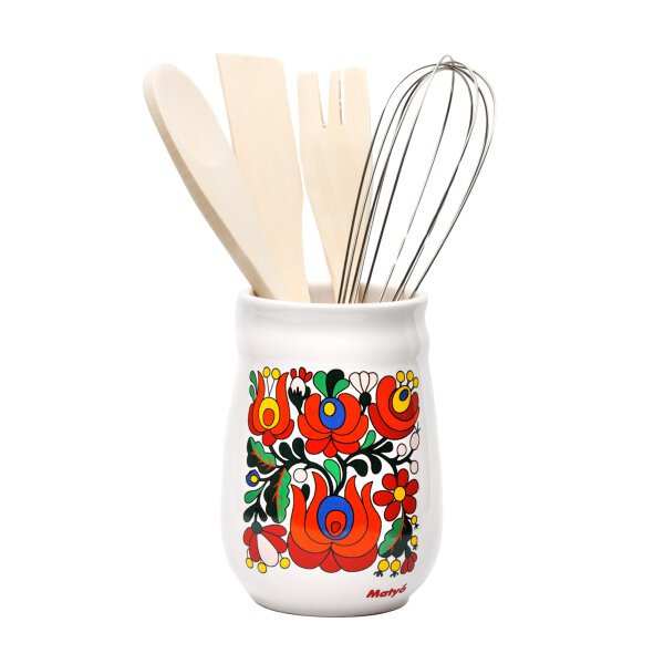 Kochbesteck Set mit Matyó-Motiven