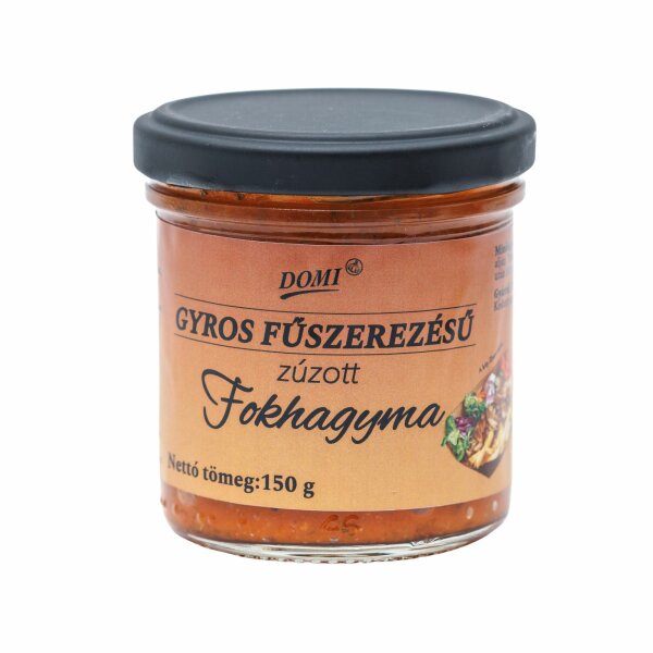 Domi Zerdrückter Knoblauch mit Gyrosgewürzen / Gyros Füszerezesü Zuzott Fokhagyma 150 g