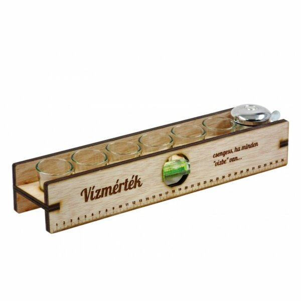 Schnapsgläser Set "Wasserwage"